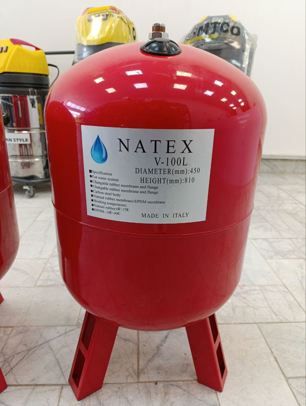 منبع انبساط ایتالیی 100 لیتری NATEX