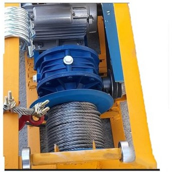 بالابر ساختمانی 300 کیلو با موتور 3 اسب تکفاز کامل