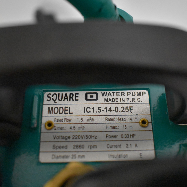 کف کش اسکواردی مدل 14 متری یک اینچ فلوتردار کد IC1.5-14-0.25F