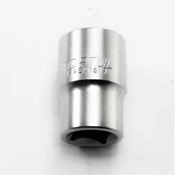 بکس تکی کوتاه شش پر 1/2 اینچ سایز 19 تاپ تول مدل TOPTUL BAEA1619