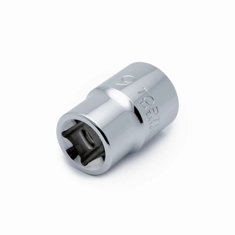 بکس تکی کوتاه شش پر 1/2 اینچ سایز 19 تاپ تول مدل TOPTUL BAEA1619