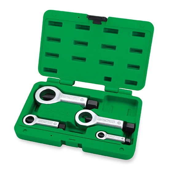 کیت 4 عددی مهره بر (شکن) 9 تا 27 میلیمتر تاپ تول TOPTUL مدل GAAI0402