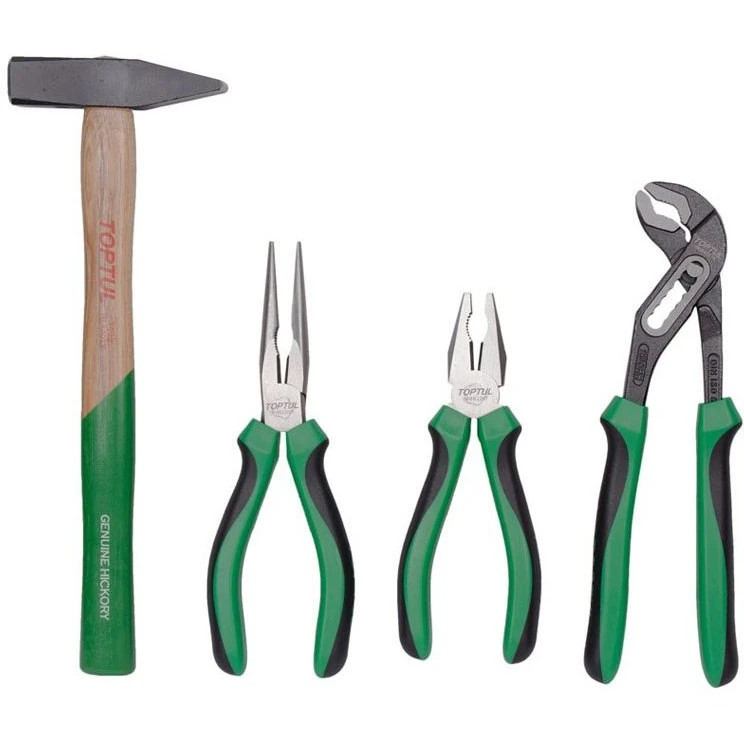 جعبه ابزار سبز 80 پارچه پلاستیکی تاپ تول TOPTUL مدل GCAI8002