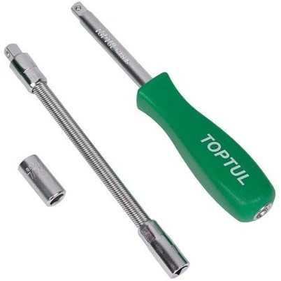 جعبه ابزار سبز 80 پارچه پلاستیکی تاپ تول TOPTUL مدل GCAI8002