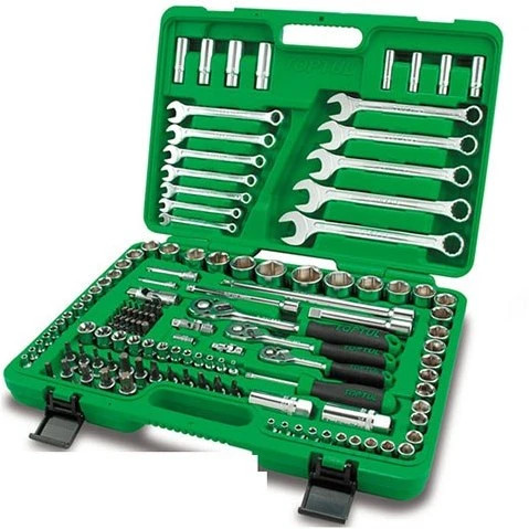 جعبه ابزار 130 پارچه پلاستیکی تاپ تول TOPTUL مدل GCAI130B