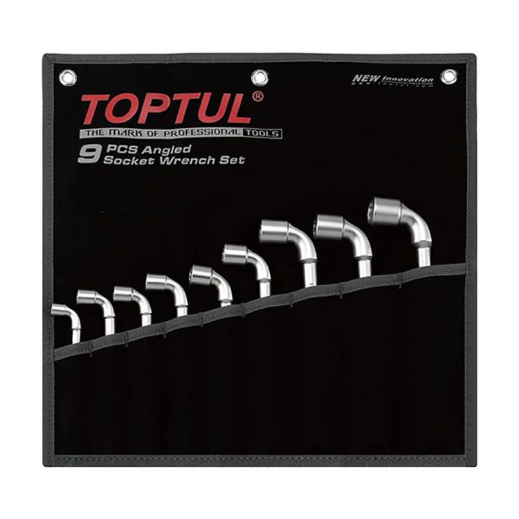 مجموعه 9 عددی یکسر چپقی تاپ تول کد TOPTUL کد GPAQ0901