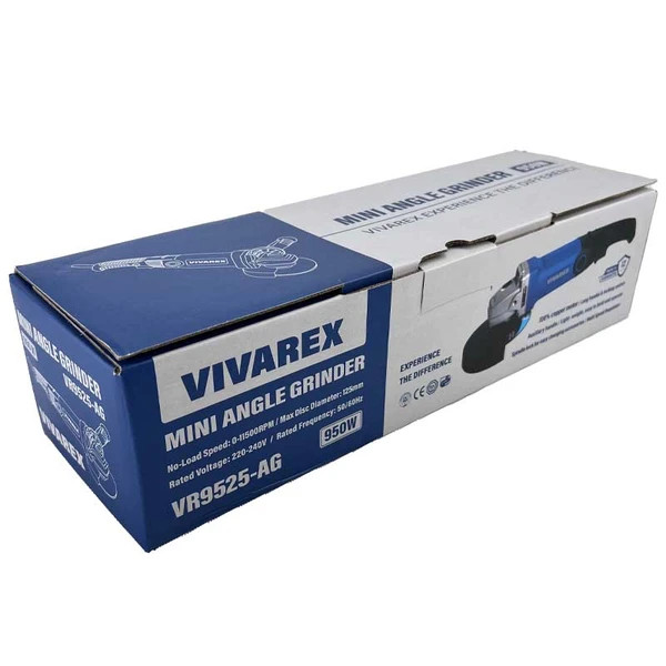مینی فرز 950 وات دسته بلند ویوارکس VR9525-AG