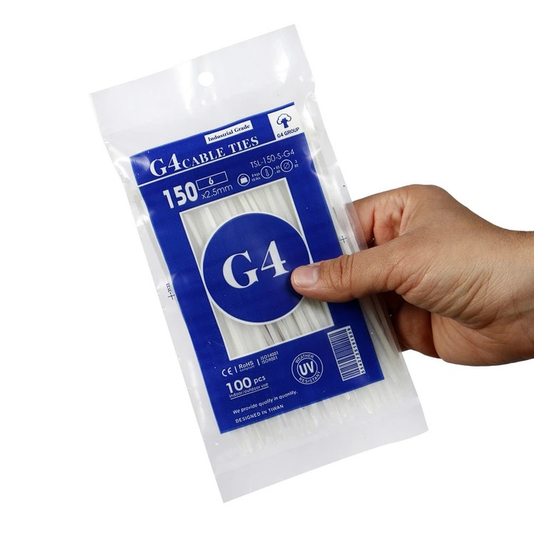 بست کمربندی جی فور مدل G4-150x2.5 بسته 100عددی