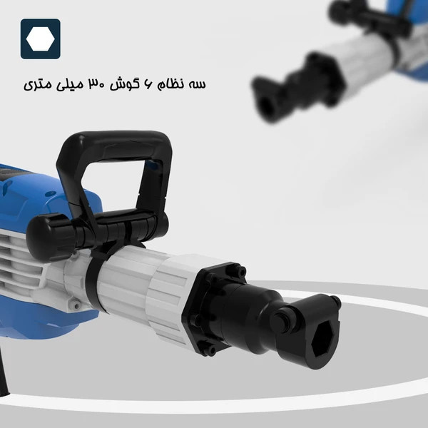 چکش تخریب 18 کیلویی 1750 وات گلکسیا مدل 58401