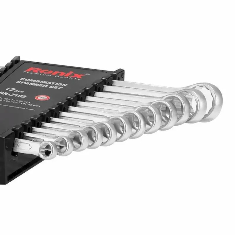 مجموعه آچار یکسر تخت یکسر رینگی رونیکس مدل RH-2102