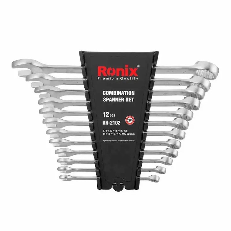 مجموعه آچار یکسر تخت یکسر رینگی رونیکس مدل RH-2102