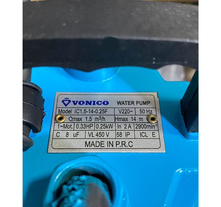 کفکش 14 متری ونیکو 1 اینچ مدل IC1.5-14-0.25F فلوتردار