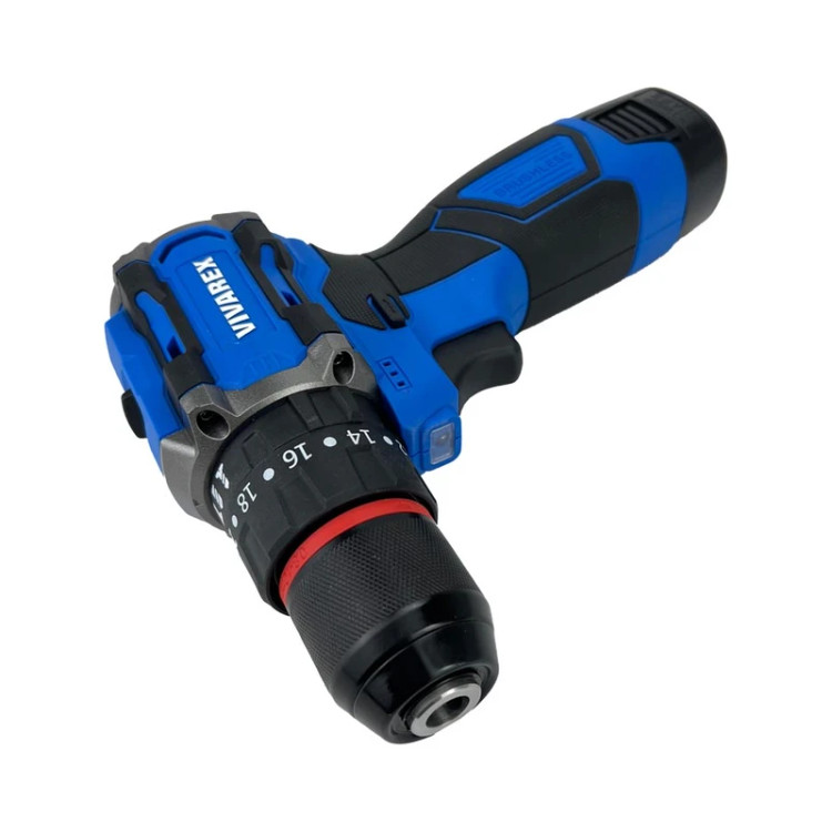 دریل شارژی چکشی دو باطری براشلس ویوارکس مدل VR1610V-21BL