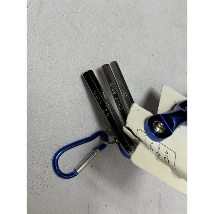 آچار ستاره ای زد دی مدل شش گوش کد SMT-AZD-8PCS--6gosh مجموعه 8 عددی