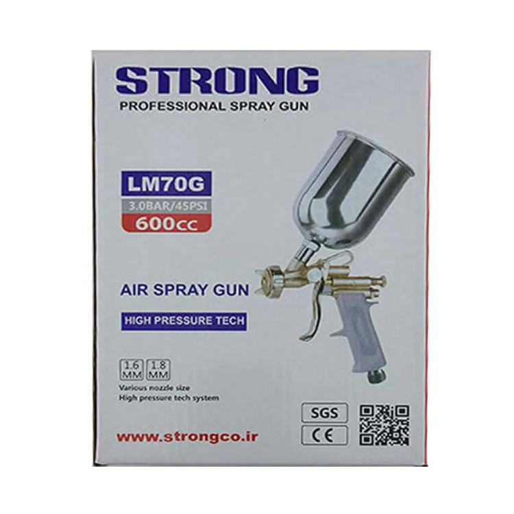 پیستوله رنگ استرانگ طرح آسترو مدل LM70G