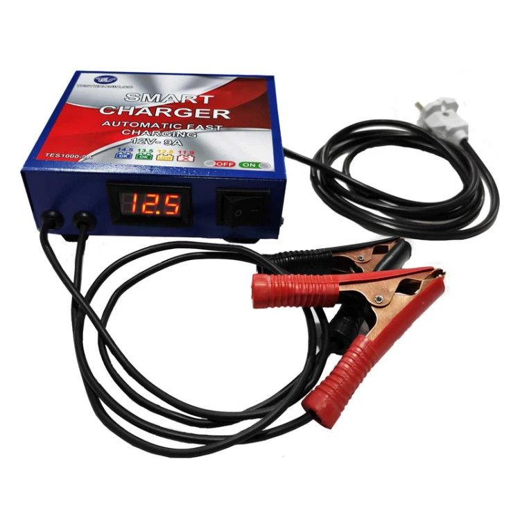 شارژر 9 امپر اتوماتیک مدل TES-1000-9A