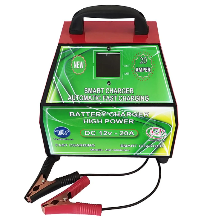 شارژر اتوماتیک باتری خودرو مدل TES-16000-20A