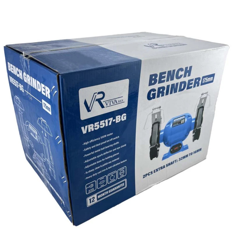 سنگ رومیزی 175 میلیمتری 550 وات ویوارکس مدل VR5517-BG