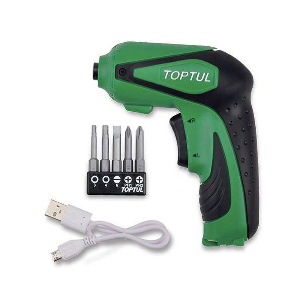 پیچ گوشتی شارژی 3 نیوتن تاپ تول Toptul مدل KPDB0803