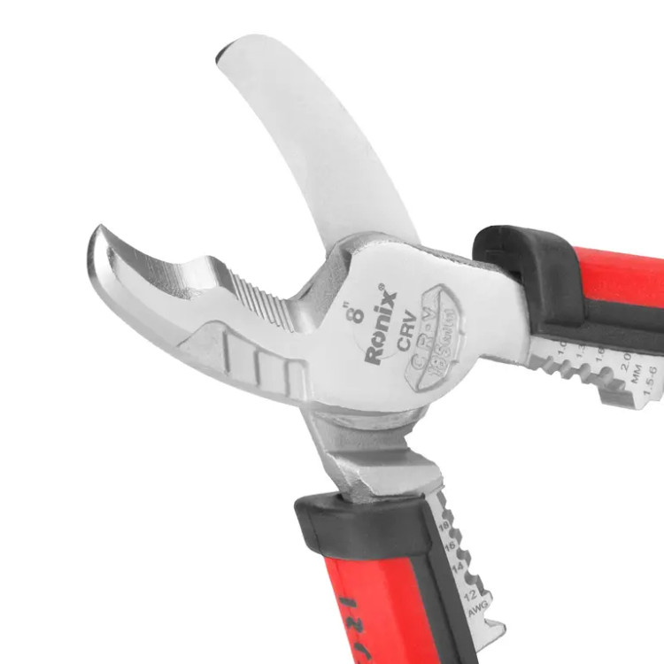 انبر کابل بر رونیکس مدل RH-1293 سایز 8 اینچ