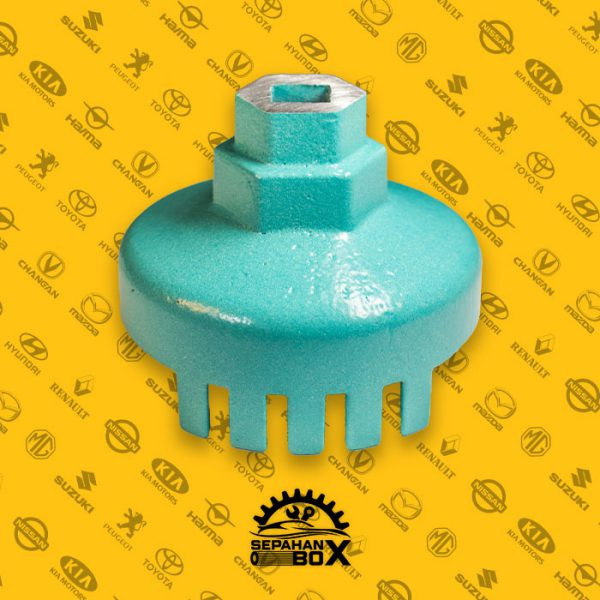 آچار فیلتر پژو 206 TU5 (تیوفایو) مخصوص درپوش های پلیمری و پلاستیکی (سپاهان بکس)