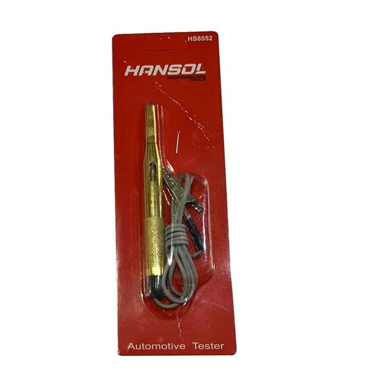 دستگاه تست لامپ و فیوز 6 تا 24 ولت برنجی خودرو هانسول HANSOL مدل HS8552