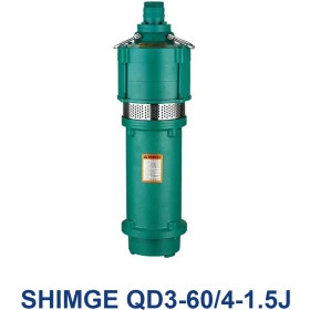 کفکش شیمجه مدل QD3-60/4-1.5J تک فاز سایز ۱ اینچ