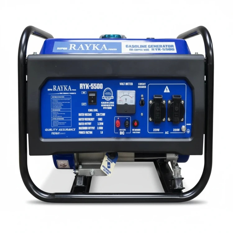 موتور برق رایکا مدل RYK-5500S ظرفیت ۳/۵ کیلووات