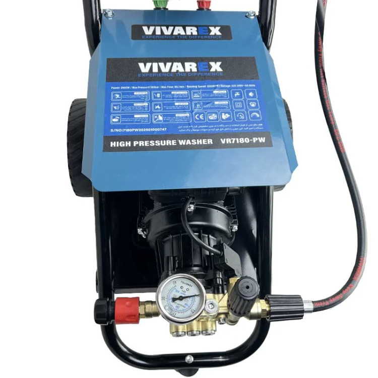 کارواش دینامی ویوارکس مدل VR7180-PW فشار ۱۸۰ بار
