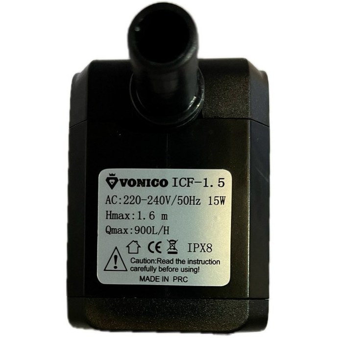 پمپ آبنما ونیکو مدل ICF-1.5 سایز ۱٫۵ متر
