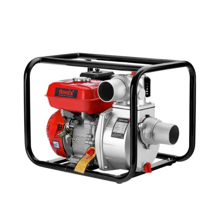 پمپ آب بنزینی رونیکس مدل RH-4052 ظرفیت ۷ اسب بخار سایز ۳ اینچ