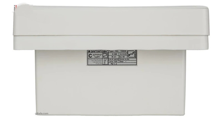 هواکش خانگی اتولوکس مدل VAL-25C4S با دمپر اتوماتیک ۲۵ سانت