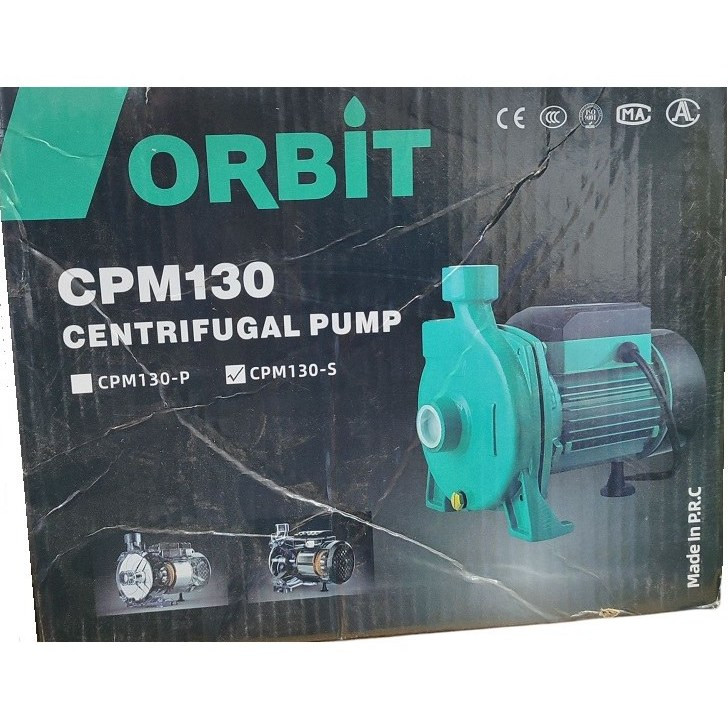 پمپ آب نیم اسب اوربیت مدل CPM130