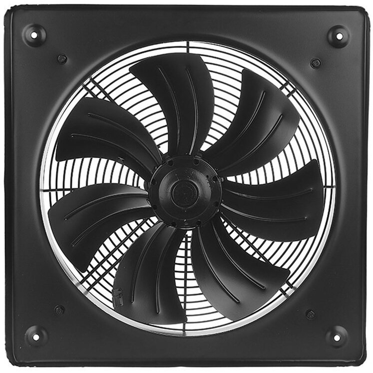 هواکش صنعتی ایلکا مدل VIK-30A6S سایز ۳۰ سانت هفت پر فلزی
