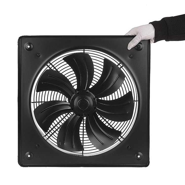 هواکش صنعتی ایلکا مدل VIK-30A6S سایز ۳۰ سانت هفت پر فلزی