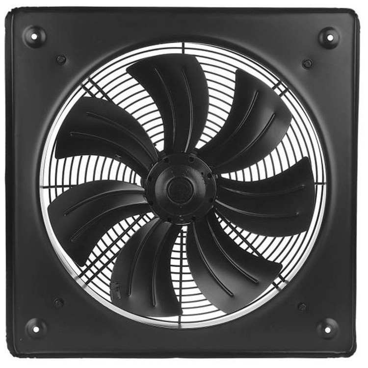 هواکش صنعتی ایلکا مدل VIK-35A6S سایز ۳۵ سانت هفت پر فلزی