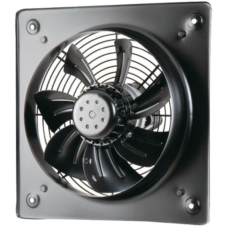 هواکش صنعتی ایلکا مدل VIK-40A4T-L سایز ۴۰ سانت هفت پر فلزی