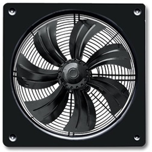 هواکش صنعتی ایلکا مدل VIK-50A6S سایز ۵۰ سانت هفت پر فلزی