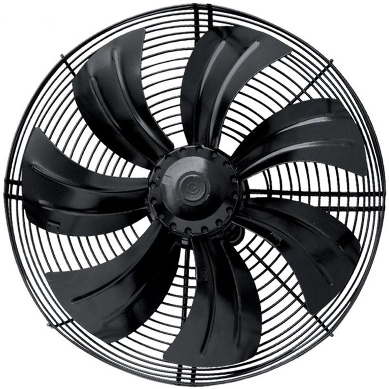 هواکش صنعتی ایلکا مدل VIK-30A4T2 سایز ۳۰ سانت هفت پر فلزی