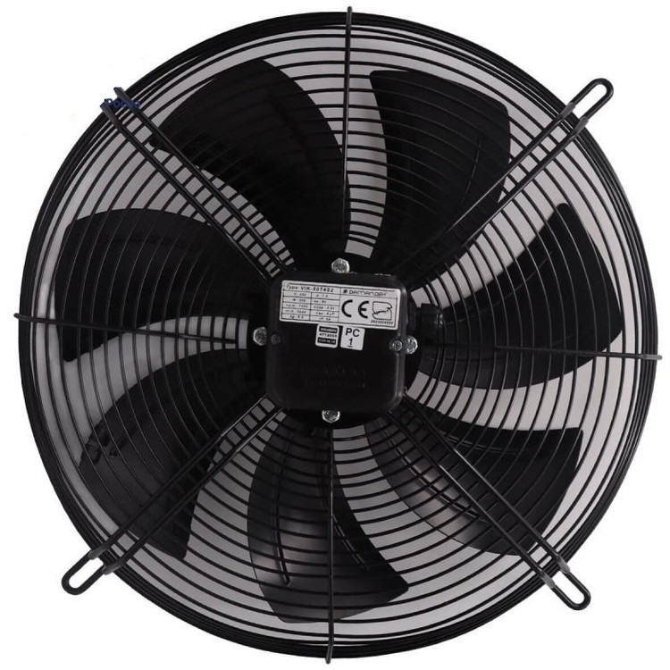 هواکش صنعتی ایلکا مدل VIK-35A4S2 سایز ۳۵ سانت فلزی معکوس