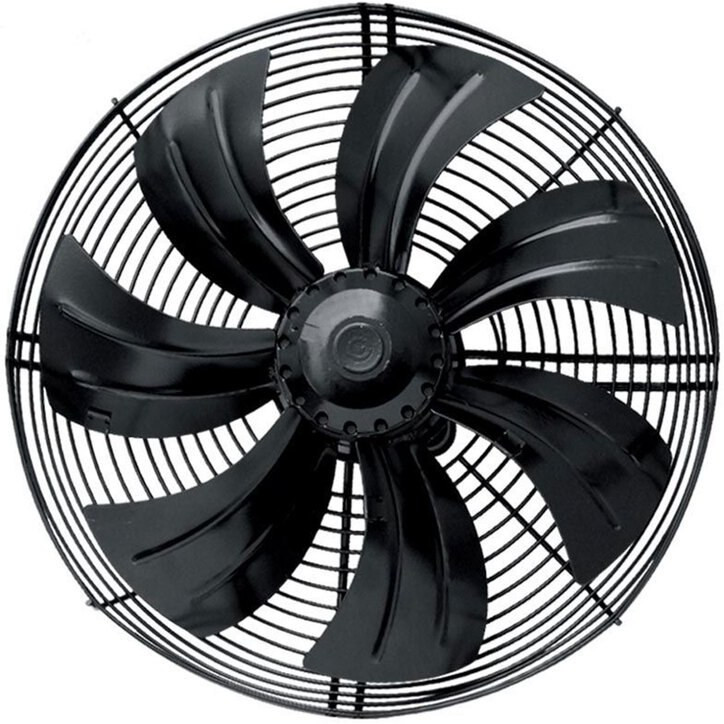 فن آکسیال صنعتی ایلکا مدل VIK-50A6S2-L سایز ۵۰ سانت هفت پر فلزی