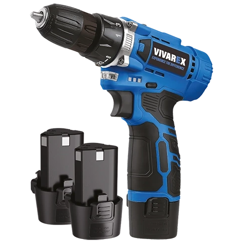 دریل شارژی ٢ باطری بدون لوازم ویوارکس مدل VR1215V-2B