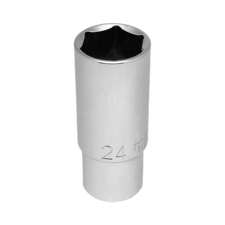 بکس 1/2 بلند 6 پر 24MM تاپ تول TOPTUL کد BAEE1624