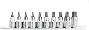 ست ریلی آلن بکس ستارهای (Torx) ۱۰ عددی ۱/۲ اینچ تاپ تول مدل GAAG1006