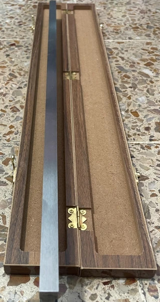 خط کش سرسیلندر ۶۰ سانت با جعبه حمل برند تاپ تکنو مدل TP-060CM