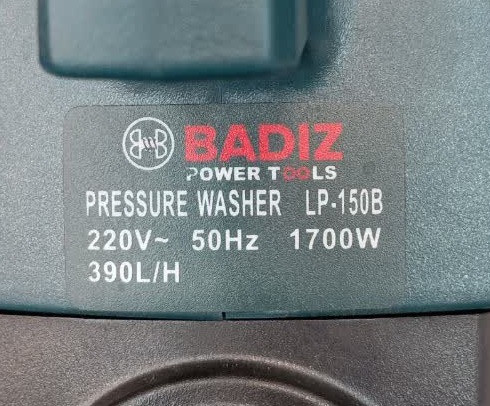 کارواش خانگی و نیمهصنعتی بادیز مدل LP-150B