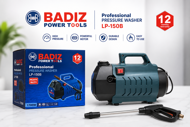 کارواش خانگی و نیمهصنعتی بادیز مدل LP-150B