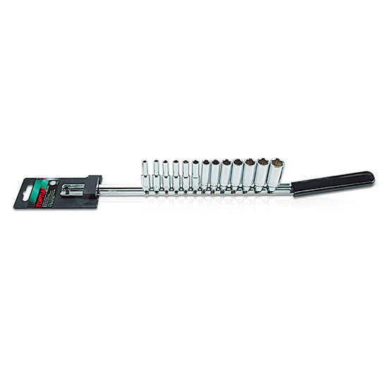 ست 13 عددی ریلی بکس بلند درایو 1/4 اینچ 6 پر تاپ تول مدل GAAQ1309