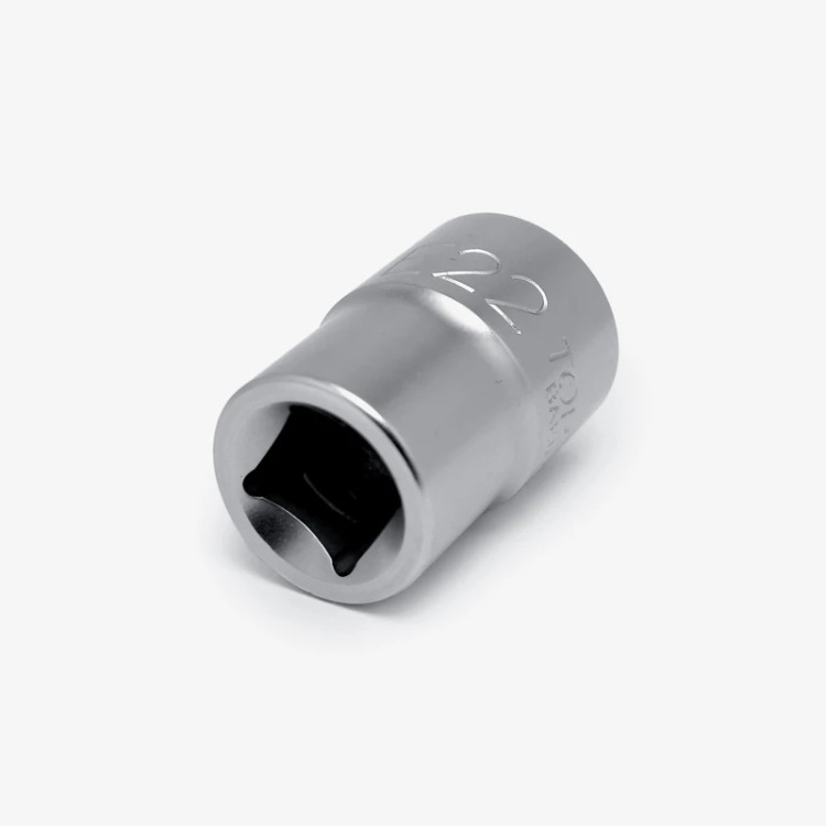 بکس E درایو 1/2 تاپ تول (TOPTUL) سایز 22 میلیمتر مدل BAED1622