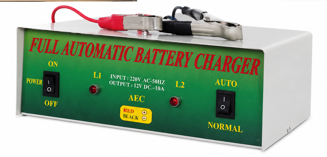 شارژر باتری خودرو تمام اتوماتیک ۱۲ ولت ۱۰ آمپر مدل Full Automatic Battery Charger